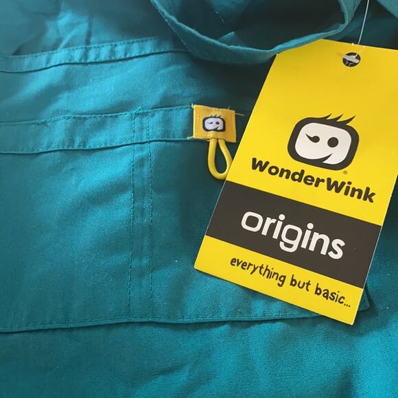 Wonder wink hunter green scrubs - Picture 9 of 12